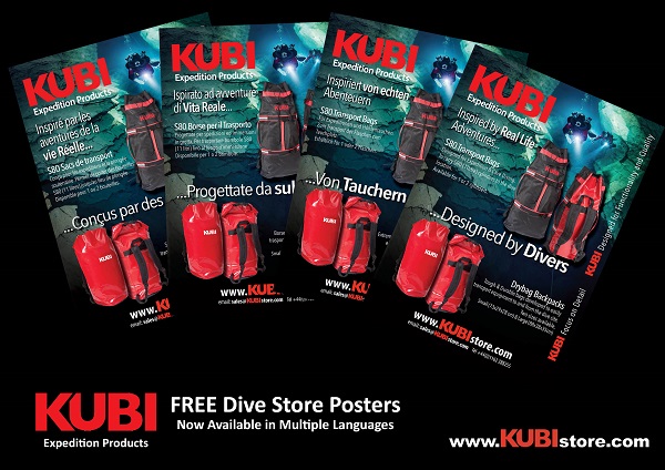 Dive Store Posters - KUBI Expedition Products